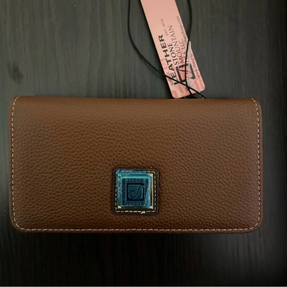 Stone Mountain Brown Leather Wallet